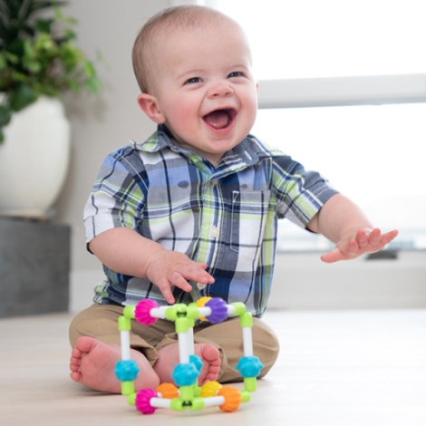 Quubi Fat Brain Toys - Cub senzorial bebelusi - imagine 3