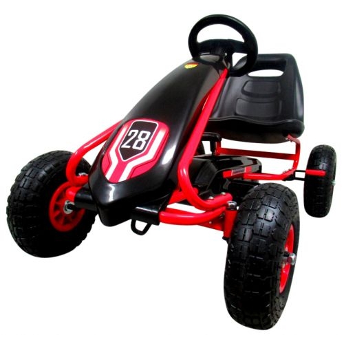 Kart R-Sport G4 cu pedale, roți gonflabile - imagine 2