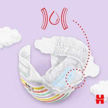 Huggies Ultra Comfort 100 buc, Nr. 4 (7-18 kg) - imagine 5