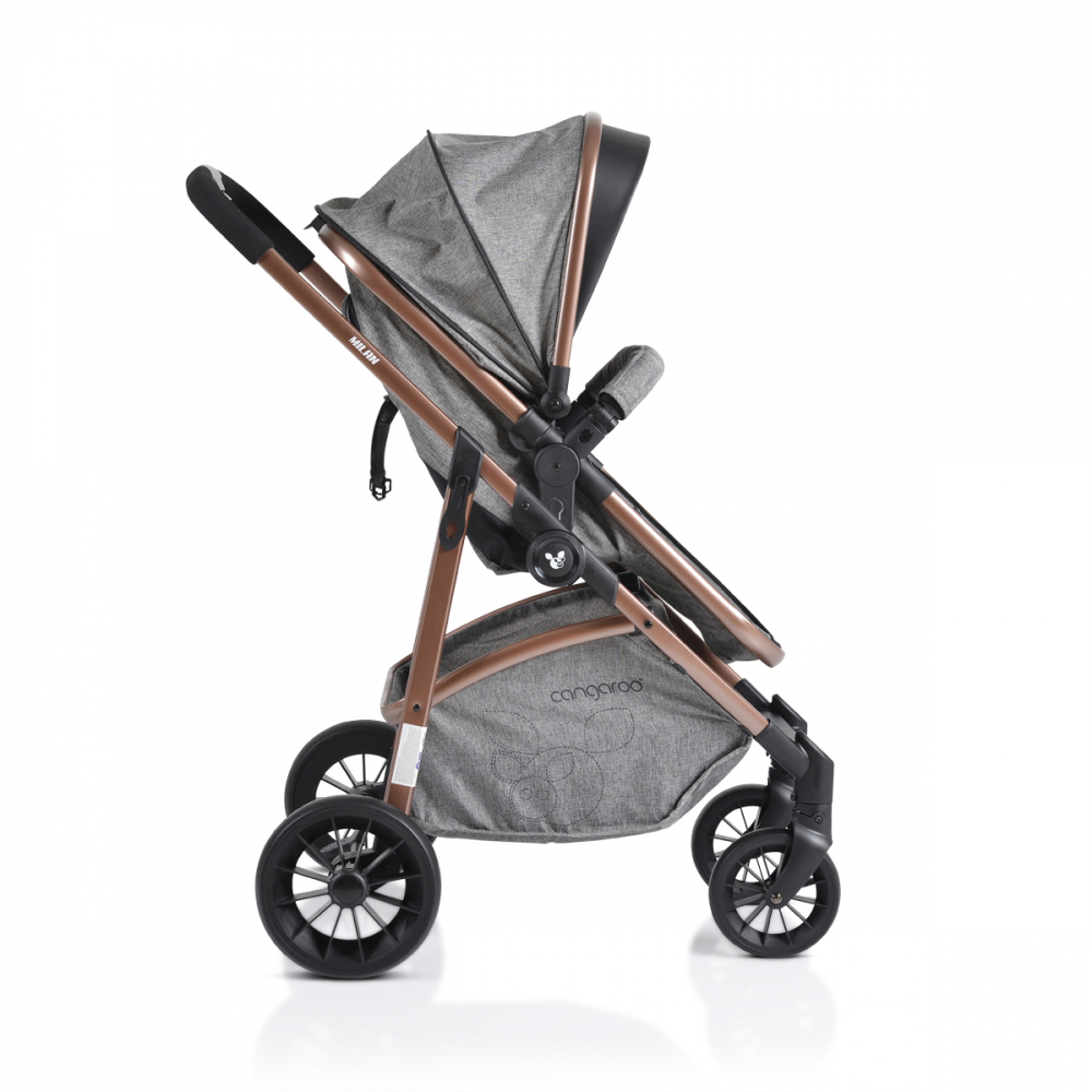 Cangaroo Milan Grey - Carucior 3in1 Premium - imagine 13