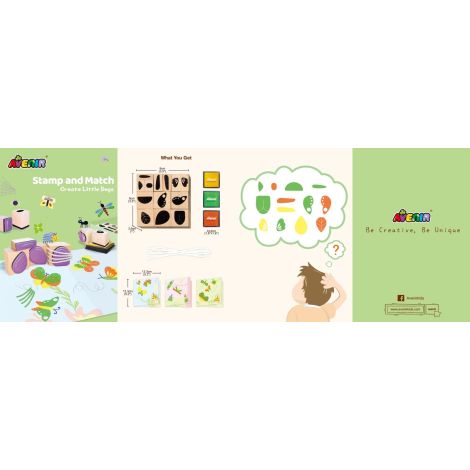 Set Stampile Insecte Avenir | Creativitate - imagine 7
