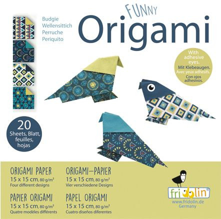 Set Origami Fridolin Păsări – Creativitate și Distracție