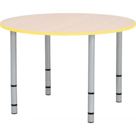 Blat masă arțar rotund Quadro Moje Bambino - imagine 3
