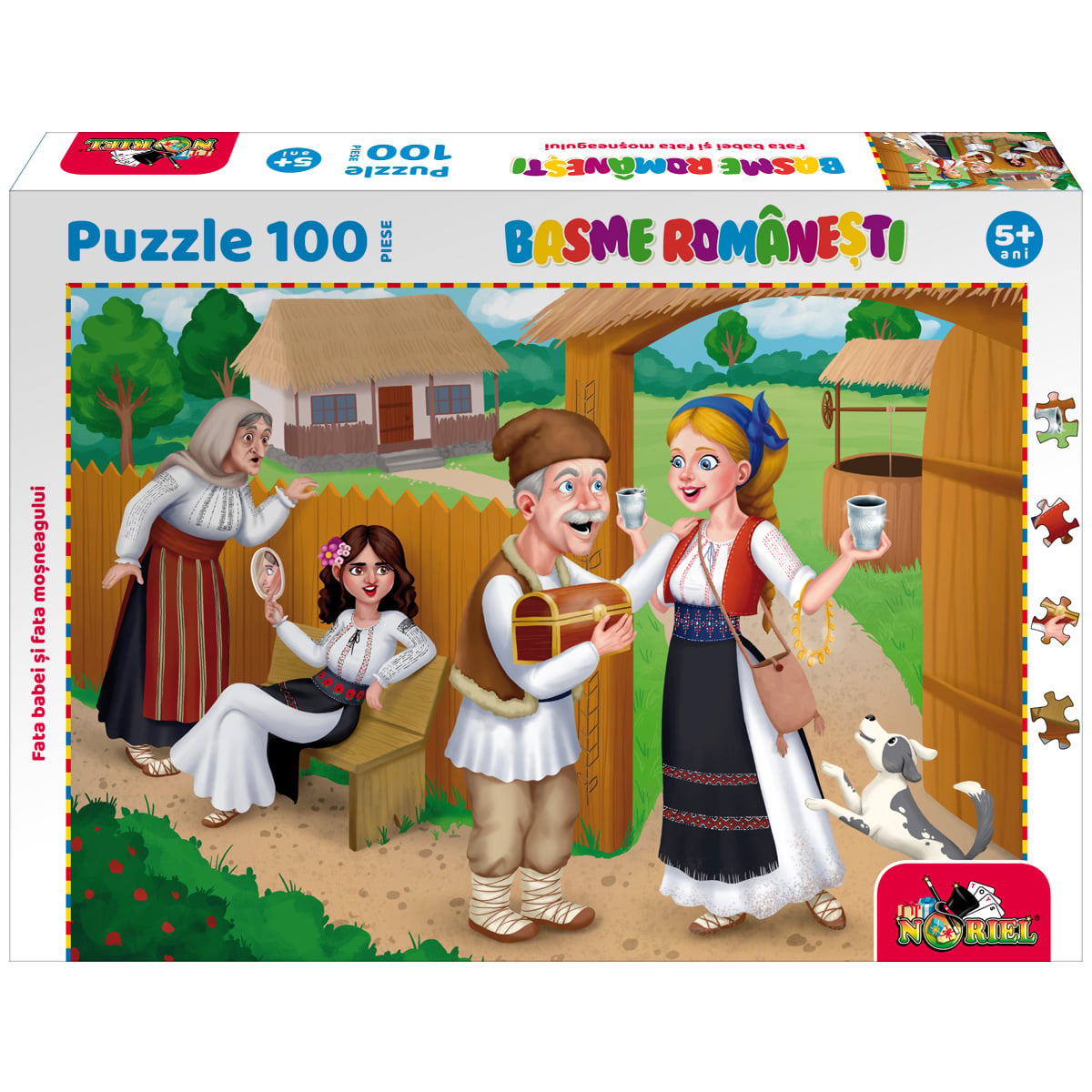 Puzzle Noriel Basme: Fata babei si fata mosneagului