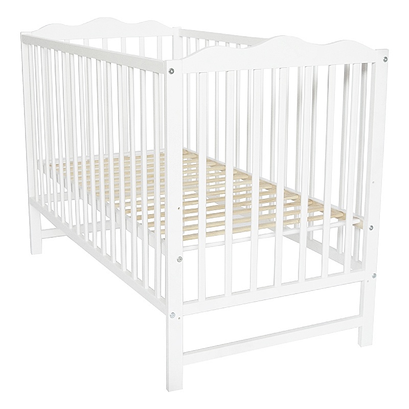 Patut E-kids Laura din lemn masiv 120x60 cm - imagine 3