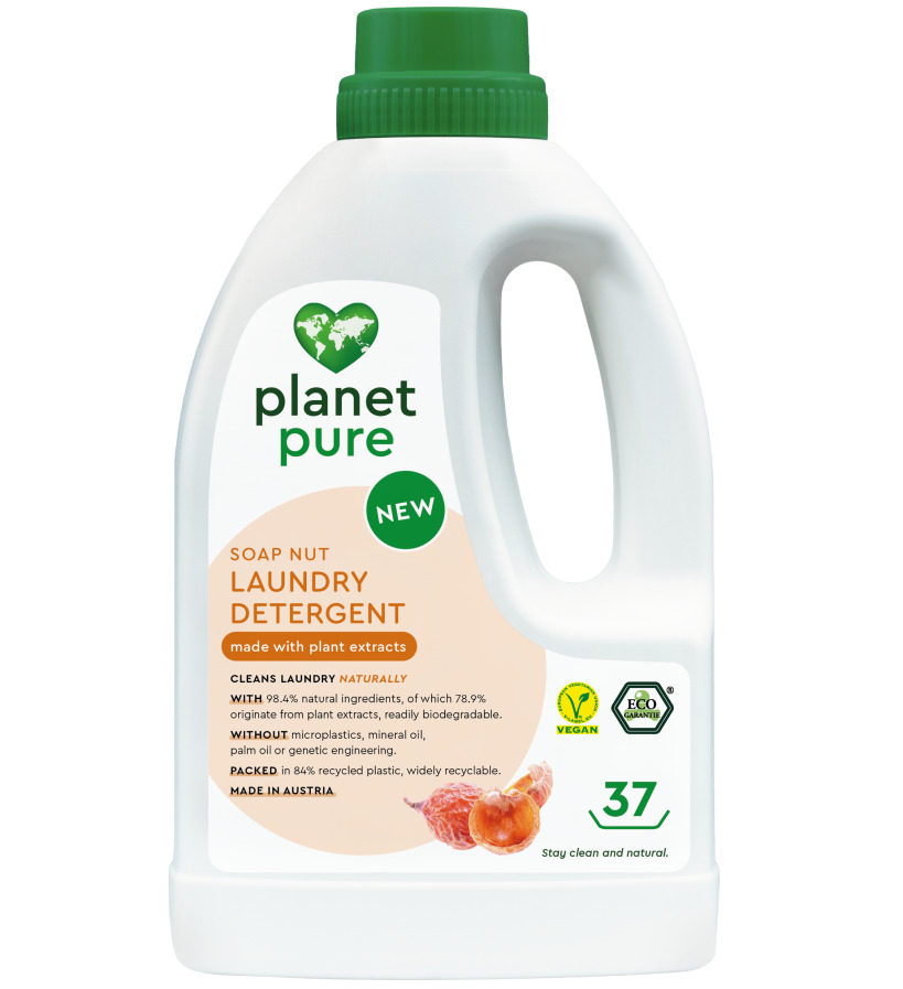 Detergent Bio Planet Pure Nuci de Sapun 1.48L - imagine 2