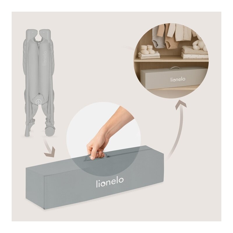 Patut Lionelo Amelie Pliabil | Confort și Siguranță - imagine 5