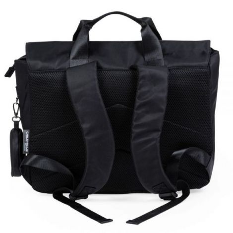 Childhome Ghiozdan My School Bag Negru - Ergonomic - imagine 3