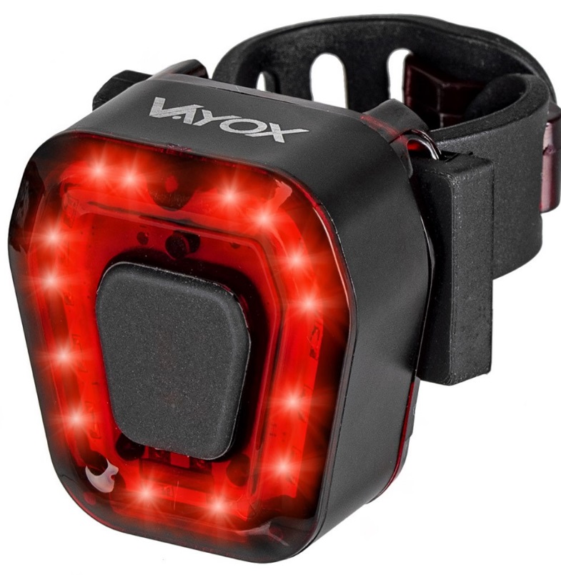 Stop Bicicleta Ikonka LED USB, 100 Lumeni, Rezistent la Apă