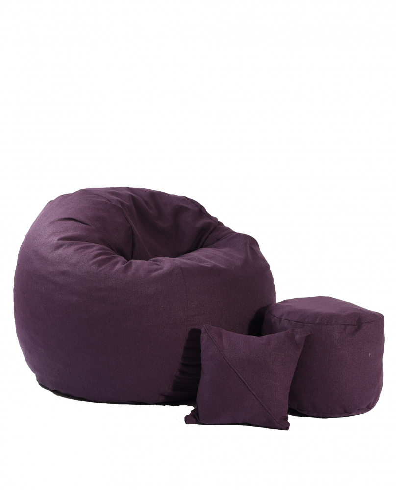 Fotoliu King Size Pufrelax Purple Memory Mix - imagine 6