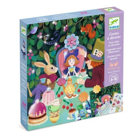 Joc Creativ Djeco In Tara Minunilor - Kit 4 în 1