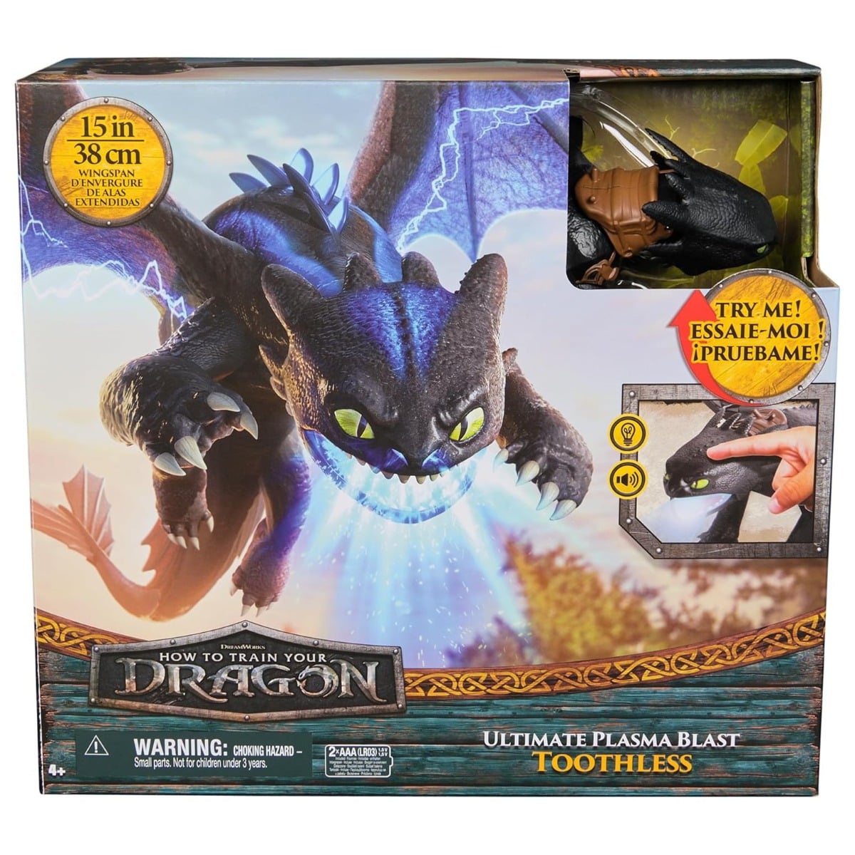 Figurina Toothless Plasma Blast DreamWorks