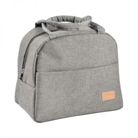 Geanta Izotermă Beaba Heather Grey - Mâncare Proaspătă - imagine 2