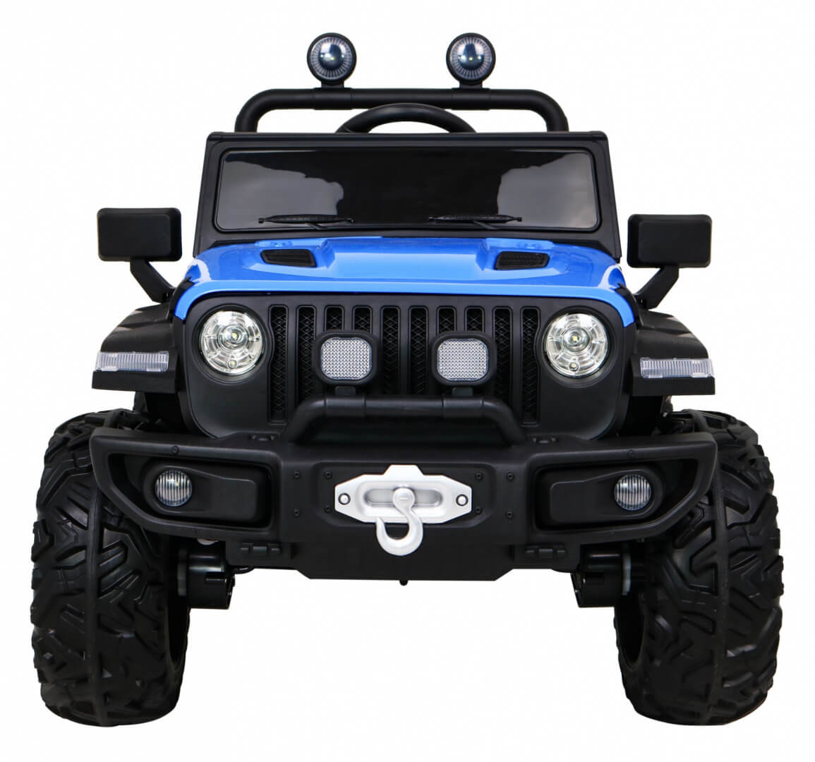 Masinuta Electrica 4x4 Off-Road Albastru - imagine 7