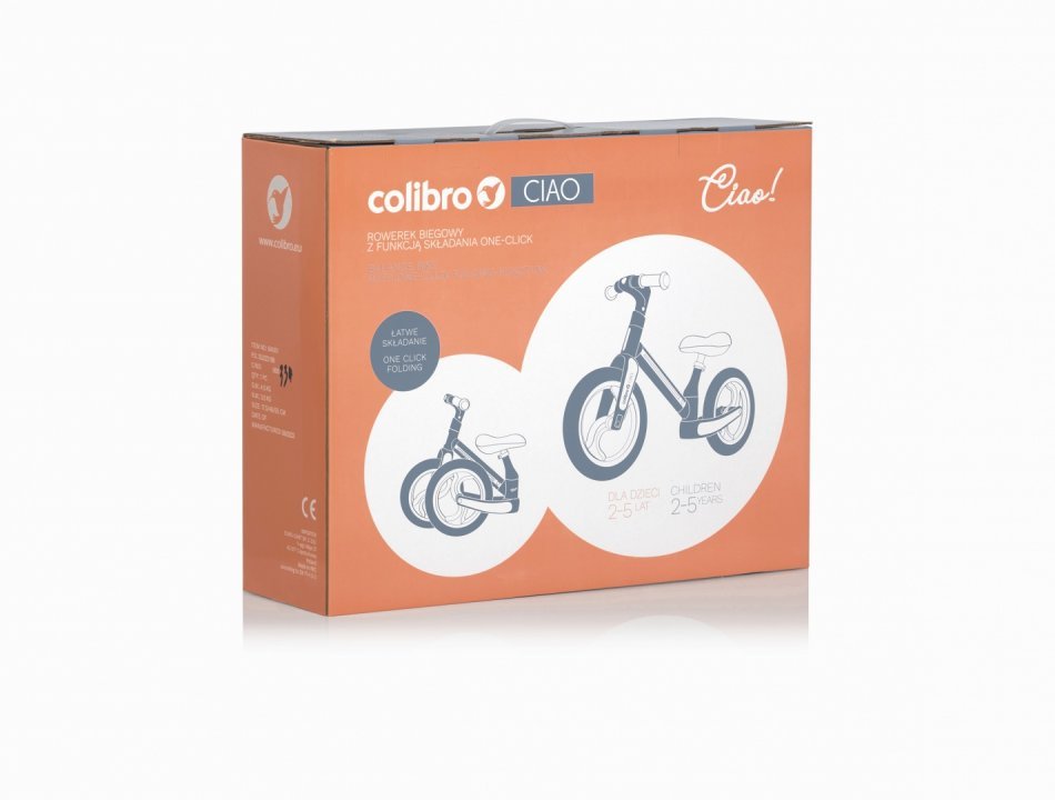 Colibro Ciao - Bicicletă Echilibru Pliabilă - imagine 5