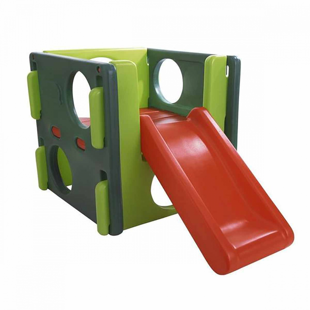 Little Tikes Junior Tobogan Verde - Spațiu de Joacă Exterior - imagine 6
