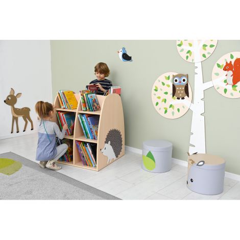 Bibliotecă Dublă Arici Moje Bambino | Ideală Școli - imagine 7