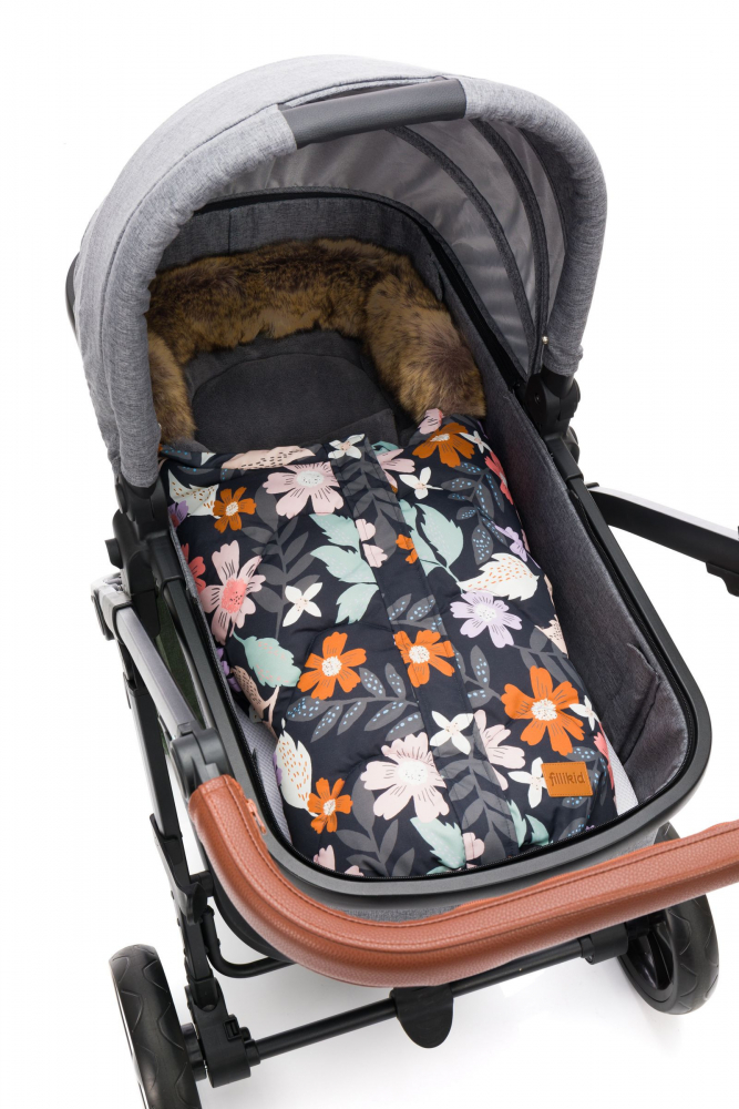 Sac iarnă Lhotse Fillikid cu design Flowers - imagine 5