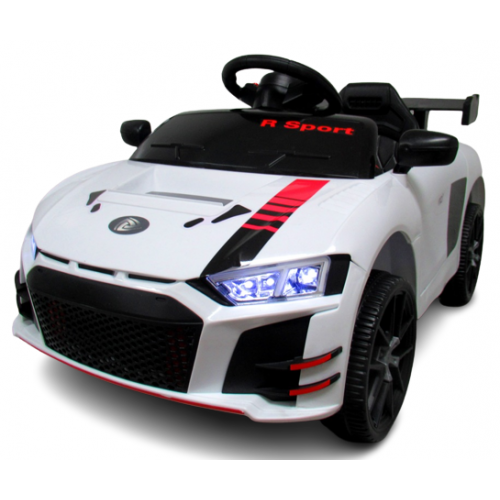 Mașinuță R-Sport Cabrio A1 Alb, 60W, Telecomandă - imagine 4