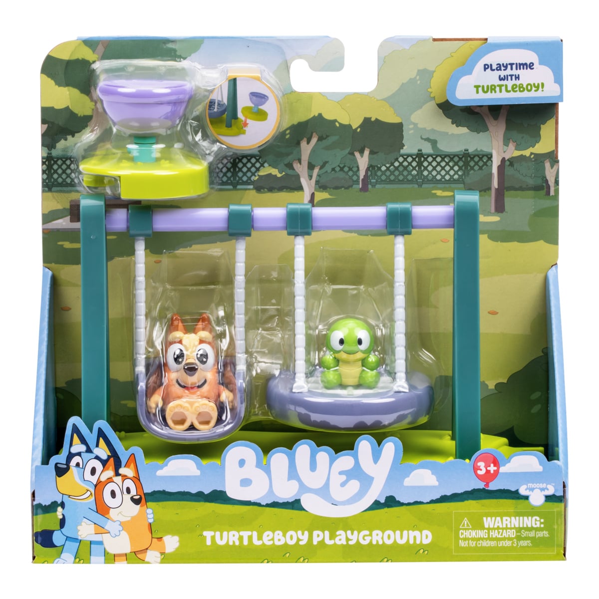 Set Bluey Turtleboy Playground cu Bingo