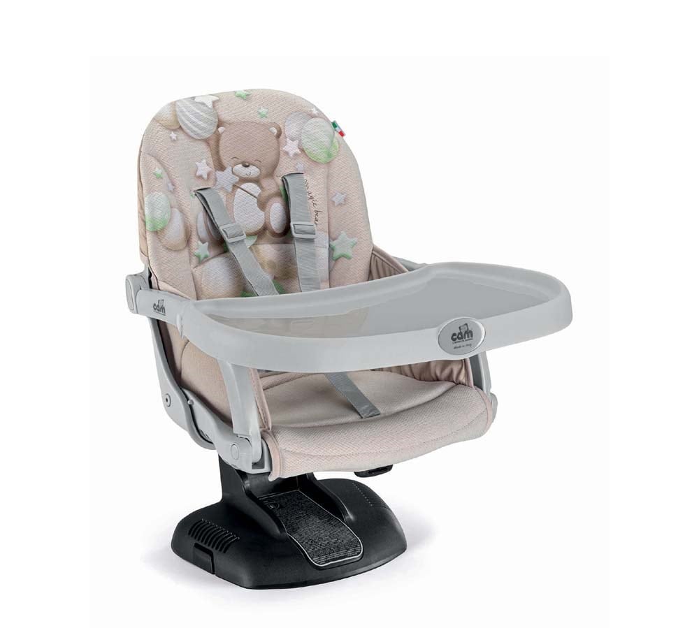 Scaun de masa CAM Seat Idea Pliabil, Bej-Gri - imagine 6