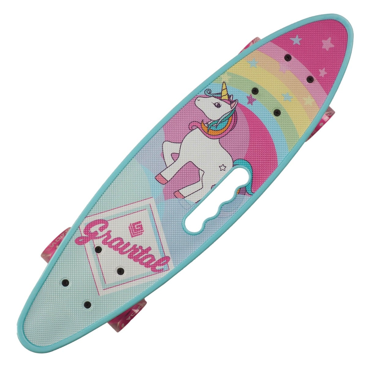 Penny Board Action One Unicorn, Portabil, ABEC-7