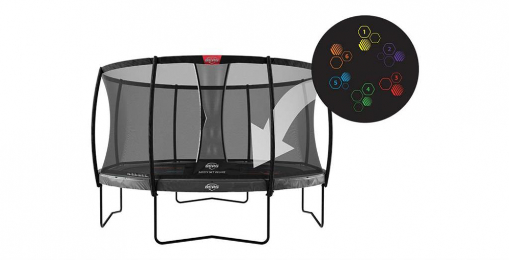 Trambulina Berg Elite 430cm - Joc Educativ Inclus - imagine 3