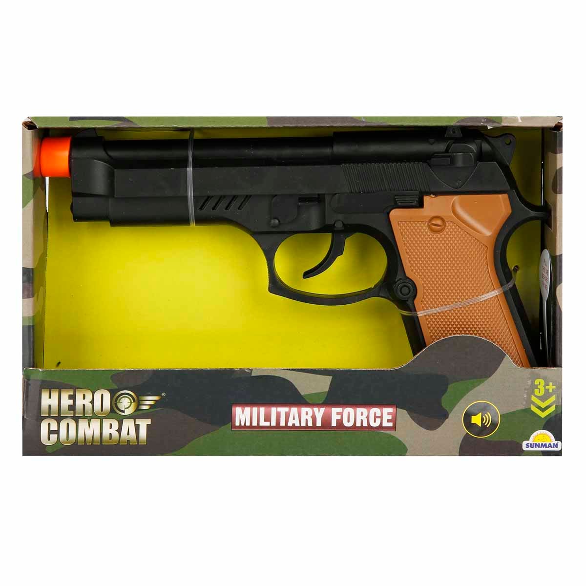 Pistol cu Sunete Hero Combat Military Force