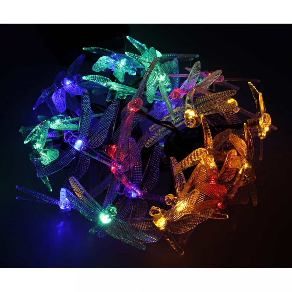 Lampi Solare Gradina Libelule 30 LED Ikonka - imagine 6