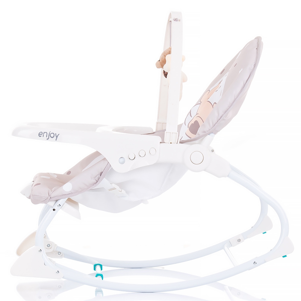 Scaunel balansoar Chipolino Enjoy Beige | Joacă și Somn - imagine 2