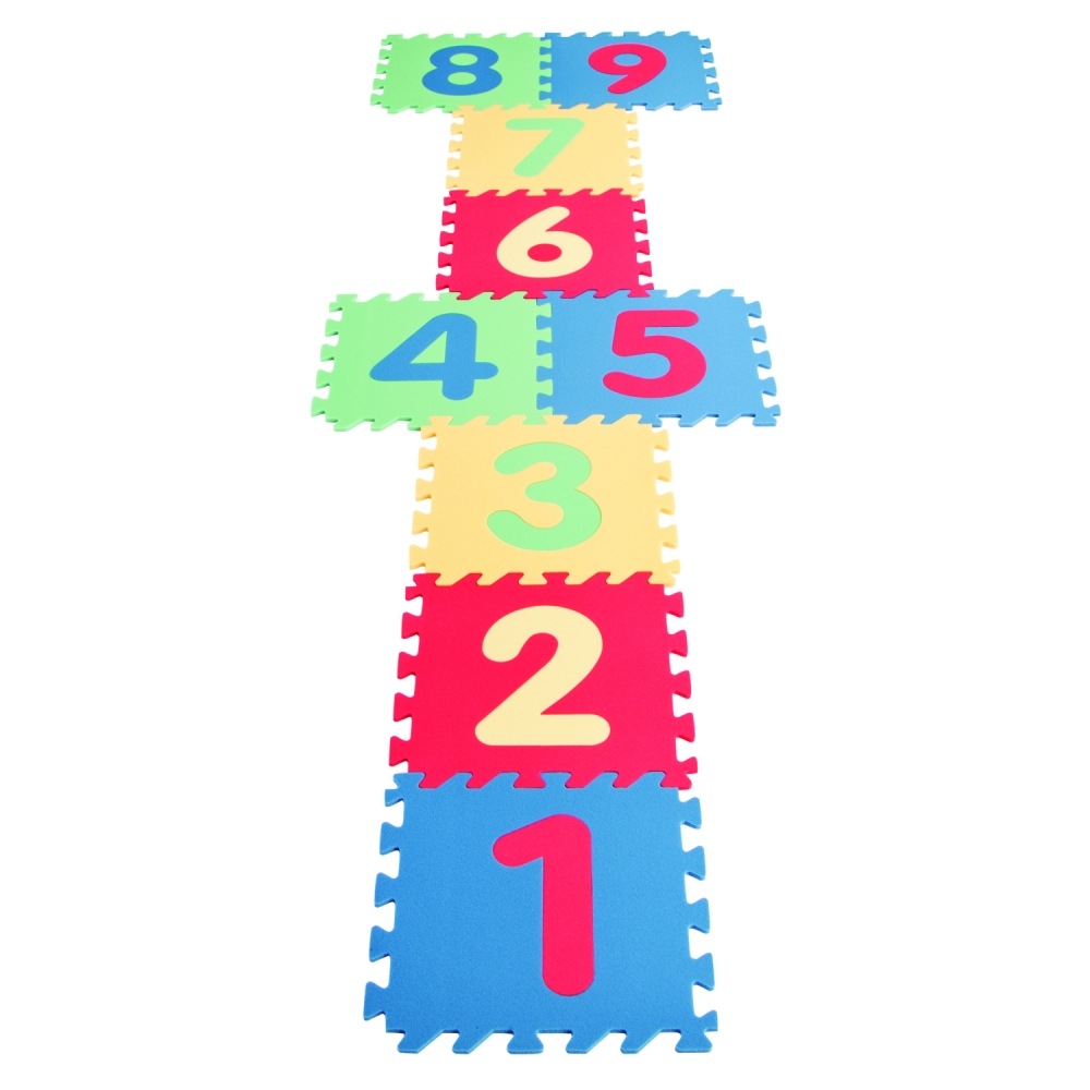 Puzzle Covoras Spuma Cifre Pilsan | Sigur si Educativ