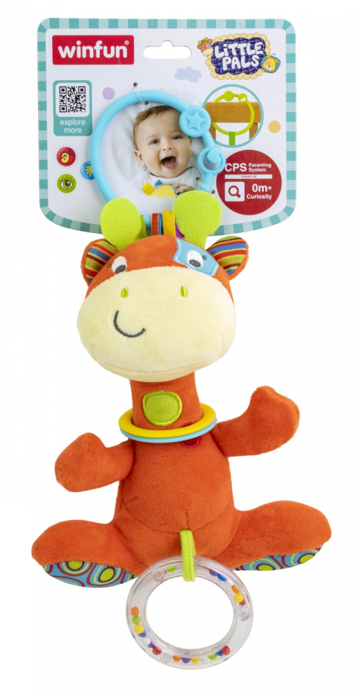 Zornăitoare Girafa Winfun - Dezvoltare Tactilă