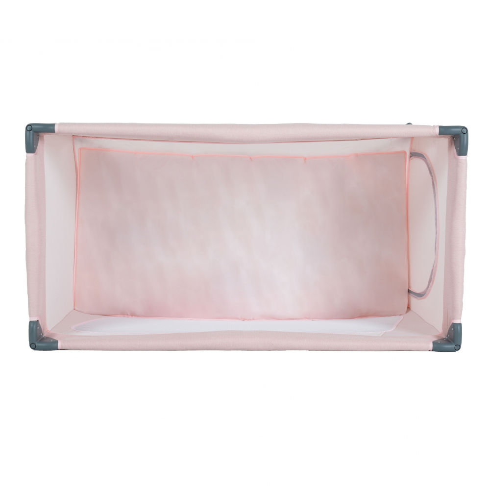Cangaroo Patut Pliabil One Touch Roz Compact - imagine 6