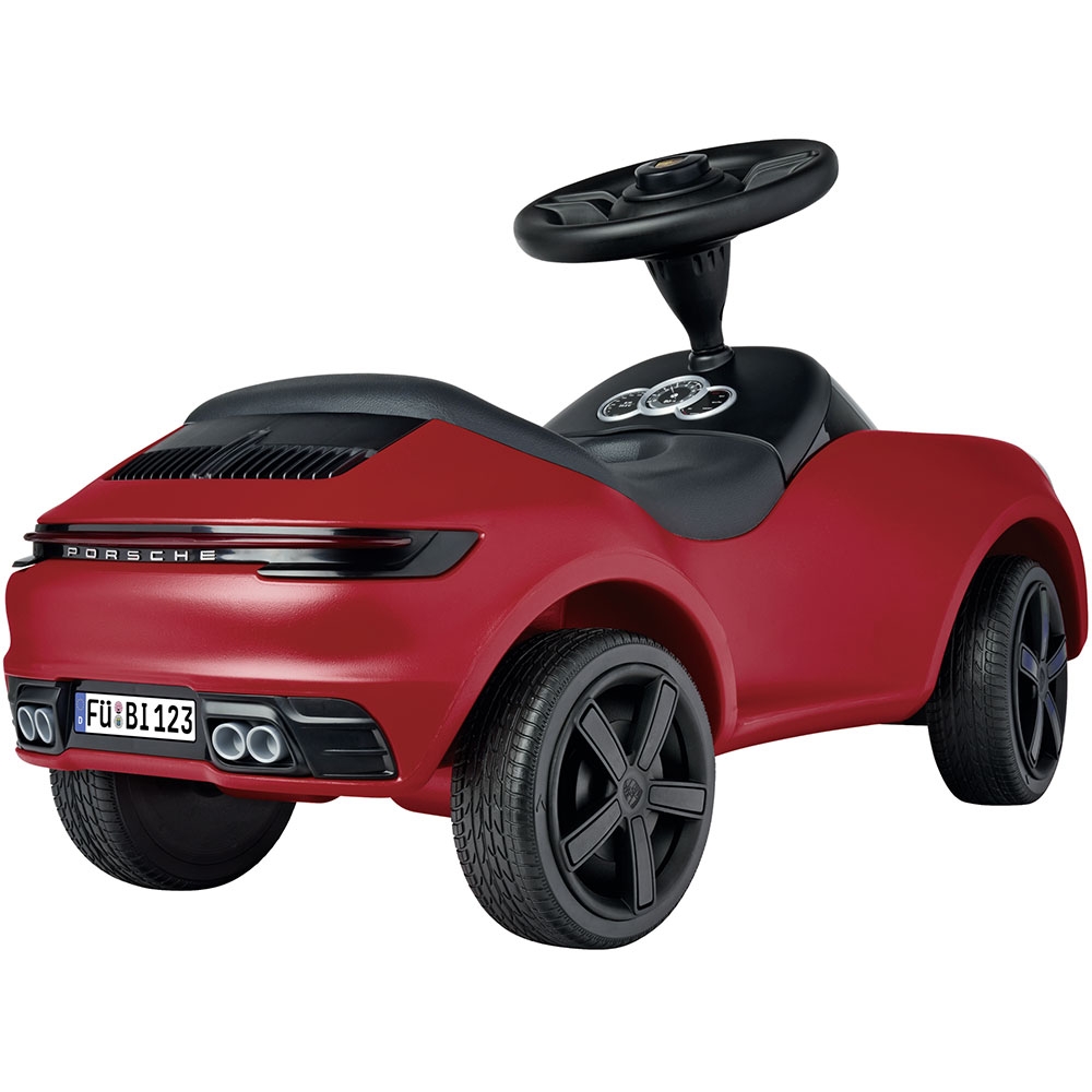 Big Baby Masina Porsche 911 Fara Pedale, 1.5-50kg - imagine 3