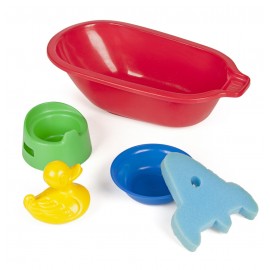 Set baie papusi Miniland 41cm - Accesorii igiena