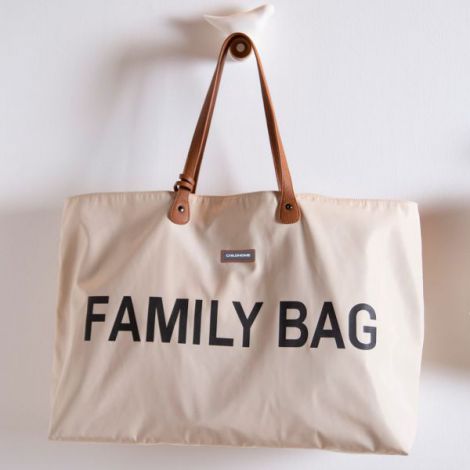 Geanta Childhome Family Bag Alb - Spatioasă și Practică - imagine 3