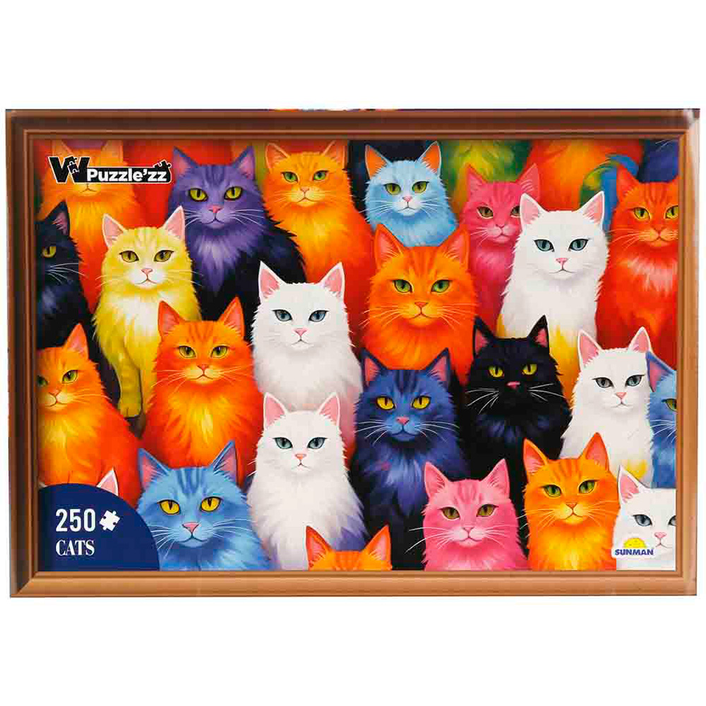 Puzzle Pisici 250 Piese Witty Puzzlezz