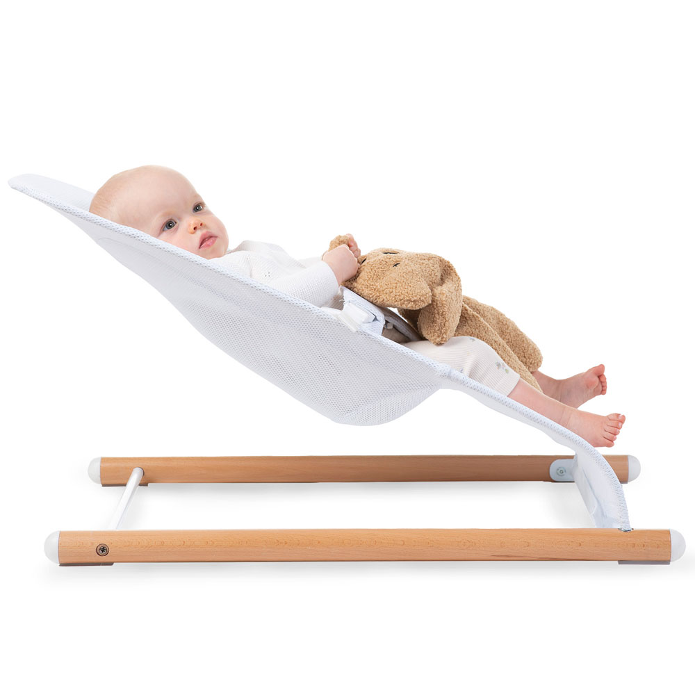 Balansoar Childhome Evolux Natural/Alb, Ergonomic - imagine 2