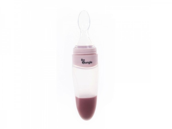 Dispenser mancare bebelusi Bo Jungle roz