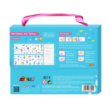 Stickere Sirena Avenir | Decor Unghii și Tatuaje - imagine 4