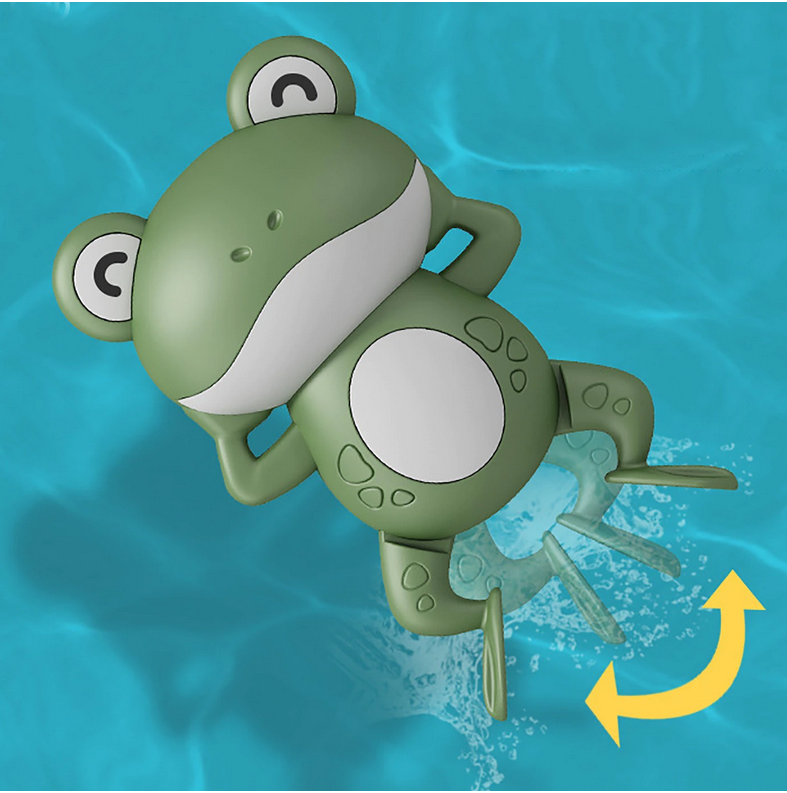 Broasca Malplay pentru Baie - Jucarie Verde - imagine 6