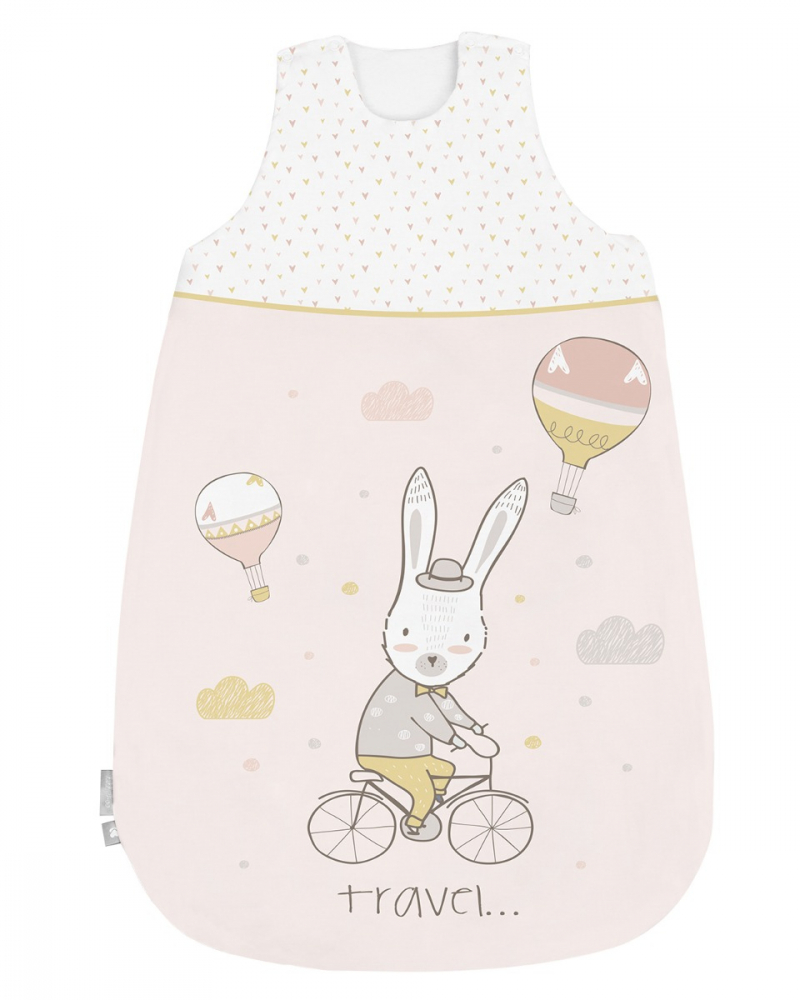 Sac dormit KikkaBoo Rabbits - Somn Sigur pentru Bebe - imagine 2