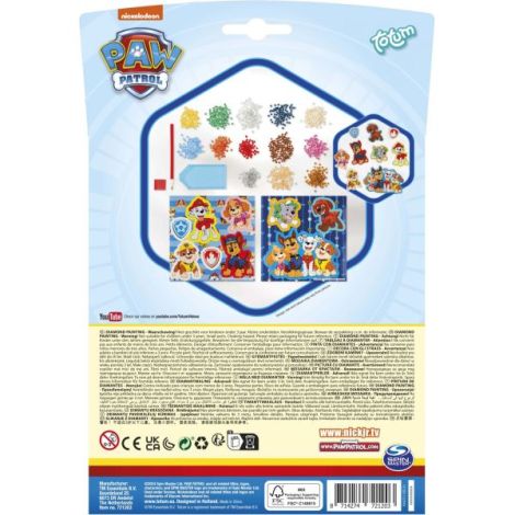 Abtibilduri Paw Patrol Diamond Paint Totum - imagine 3