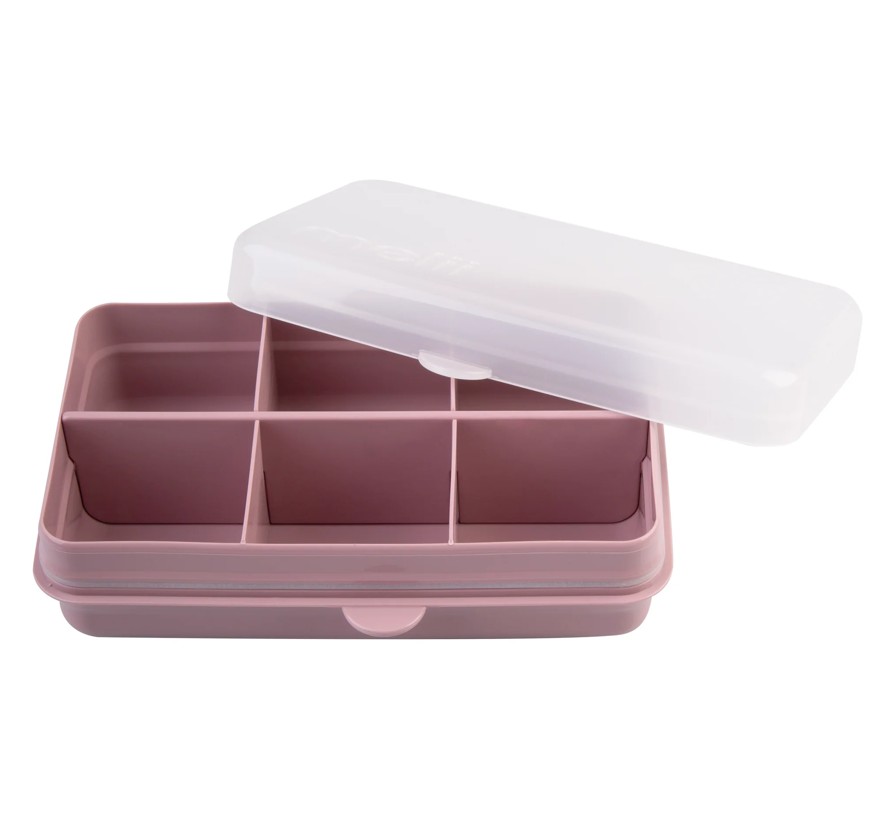 Cutie Snack 6 Compartimente Melii Pink - imagine 2