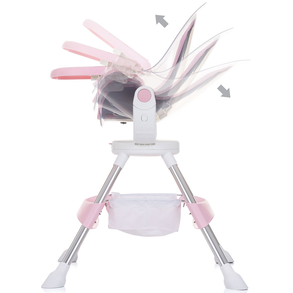 Scaun Masa Rotativ Chipolino Vision Rose Water - imagine 6