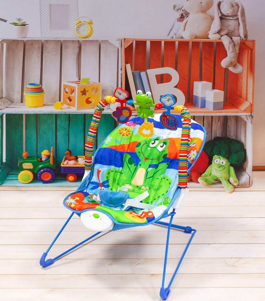 Balansoar vibratii Green Frog Malplay - imagine 5