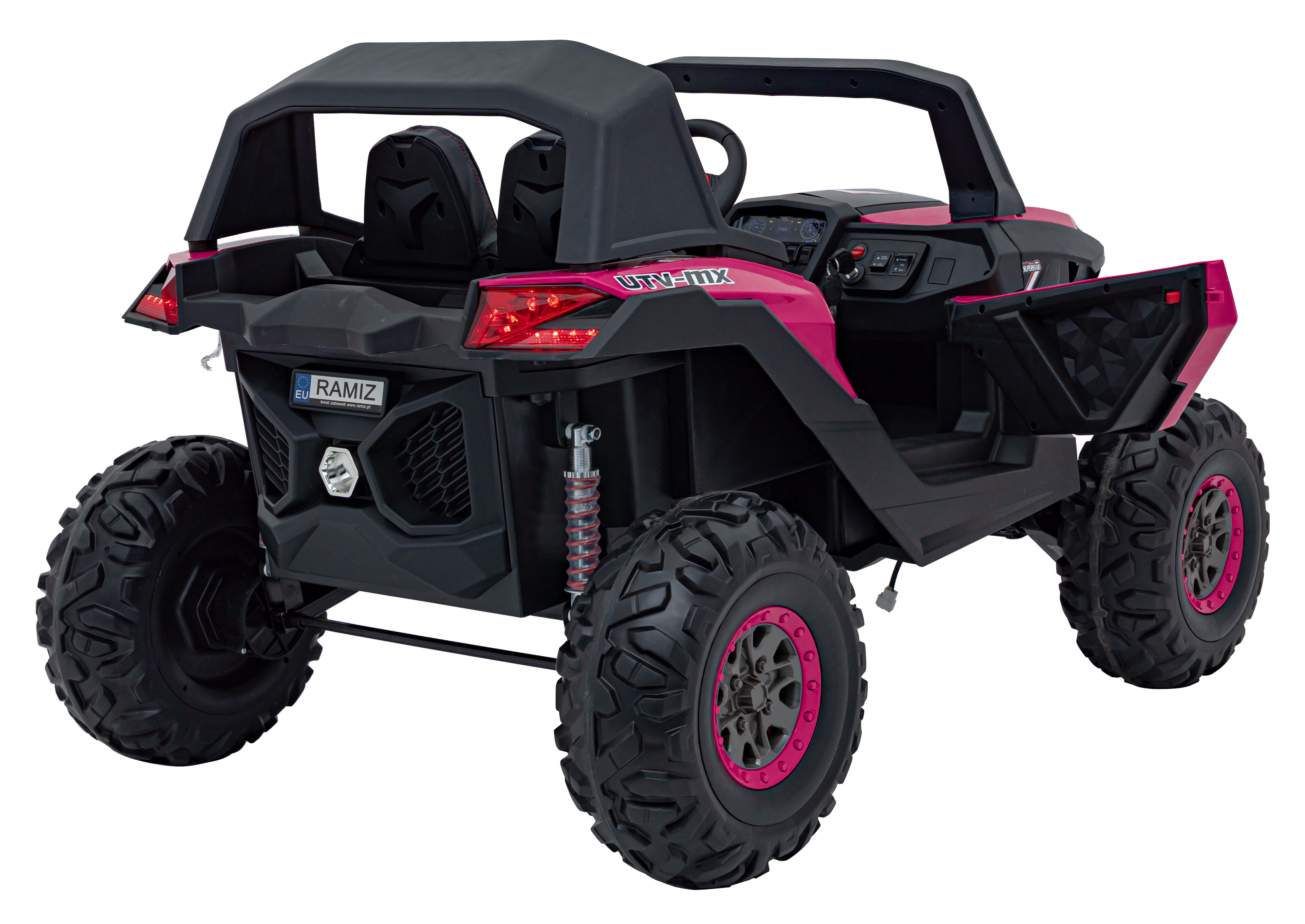 UTV 4x4 Roz 2 Locuri 300W Autokids - imagine 8