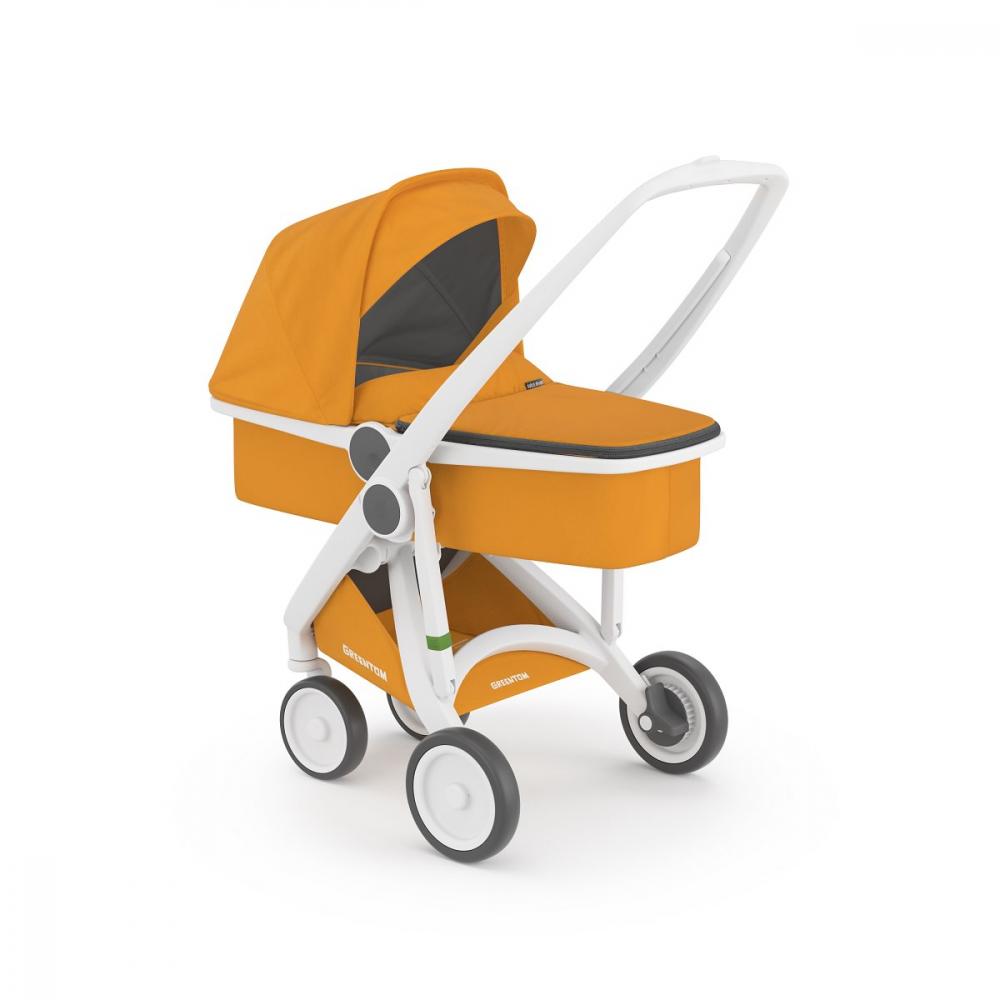 Greentom 2 in 1 White Sunflower - Carucior Eco - imagine 5