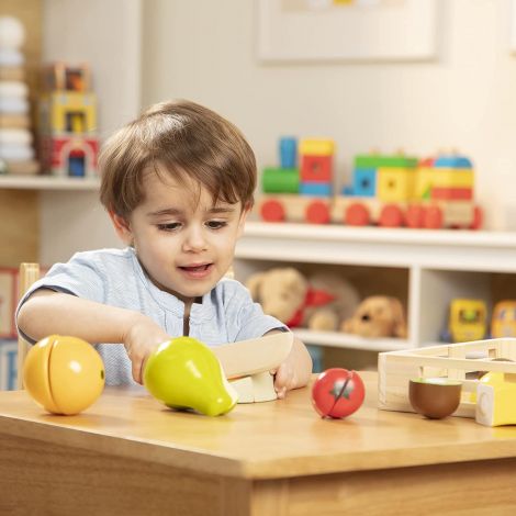 Set Fructe Lemn Tăiat Melissa & Doug - imagine 5