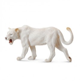 Figurina Leoaica Alba Collecta | Model Educativ Detaliat